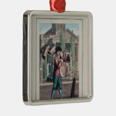 Hair Brooms, Shoreditch Church Metalen Ornament (Rechts)