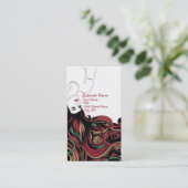 Hair Business Visitekaartje (Staand voorkant)