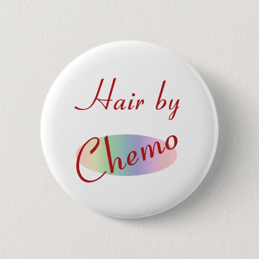 Hair by Chemo Ronde Button 5,7 Cm (Voorkant)