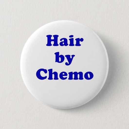 Hair by Chemo Ronde Button 5,7 Cm (Voorkant)