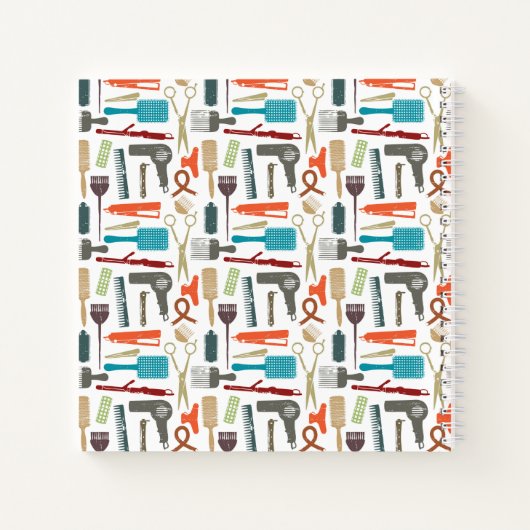 Hair Care Patroon Notitieboek (Achterkant)