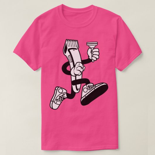 Hair Clipper T-shirt (Design voorkant)