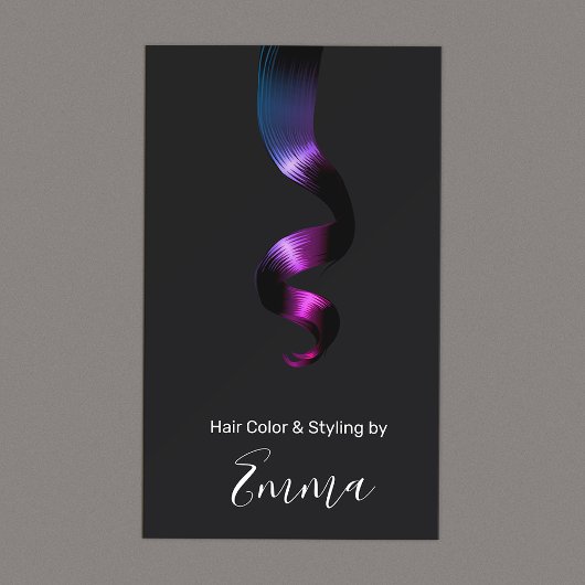 Hair Colorist Stylist Salon Visitekaartje
