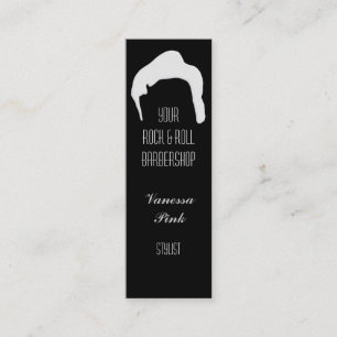 Hair Cosmetology Barber Salon Mini Visitekaartje