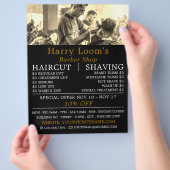 Hair Cut, Mannen Barbers Adverteren Flyer (Hand)