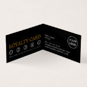 Hair Cut, Mannen Barbers, Loyalty Card; Visitekaartje (Binnen)