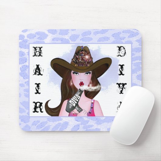 Hair DIVA Muismat (Met muis)