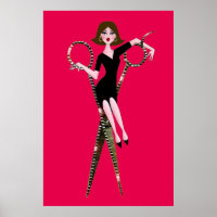 "Hair Diva" /Wth Bckgr-kleur