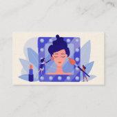 Hair Dresser Stylist Beauty Salon Spa Visitekaartje (Achterkant)