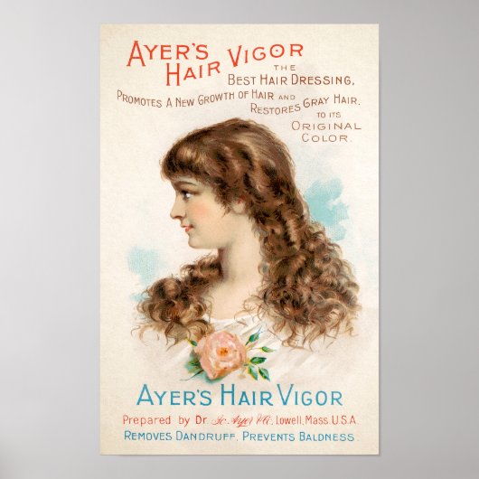 Hair Dressing Advertentie Poster (Voorkant)