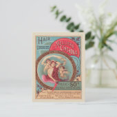  Hair Dressing Product Advertentie Briefkaart (Staand voorkant)