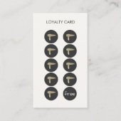 Hair Dryer Loyalty Punch Card (Voorkant)