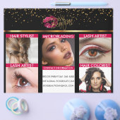 Hair en Lash Beautician Flyer (Enkel)