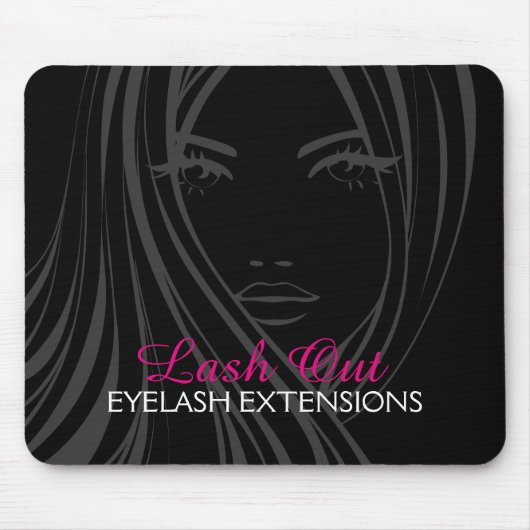 Hair en Makeup Mousepad Muismat (Voorkant)