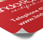 Hair en Nail Salon Poster (Hoek)