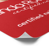 Hair en Nail Salon Poster (Hoek)