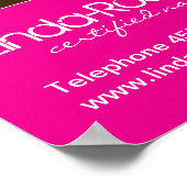 Hair en Nail Salon Poster (Hoek)