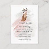 Hair en Nails Beauty Visitekaartje (Achterkant)