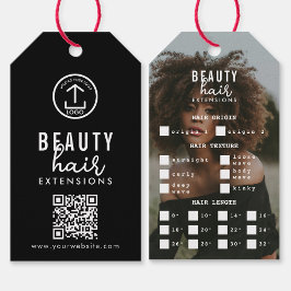 Hair Extensions Verpakking Hang Label Hair Brand L Cadeaulabel