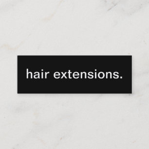 Hair Extensions Visitekaartje