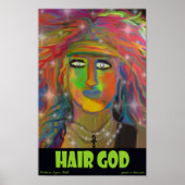 Hair God Art Poster (Voorkant)