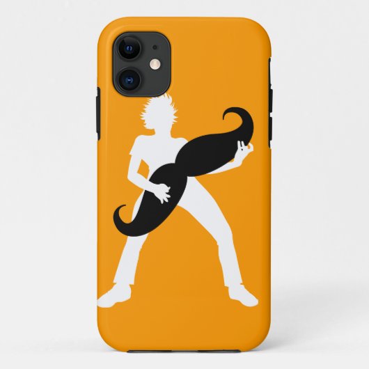 Hair Guitar Case-Mate iPhone Case (Achterkant)
