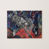 Hair Guitar Legpuzzel (Horizontaal)