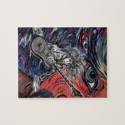 Hair Guitar Legpuzzel (Horizontaal)