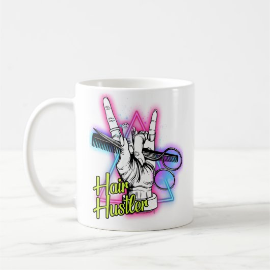 Hair Hustler Koffiemok (Links)