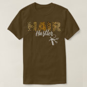 Hair Hustler Leopard Haarstylist Hairdresser Barbe T-shirt (Design voorkant)