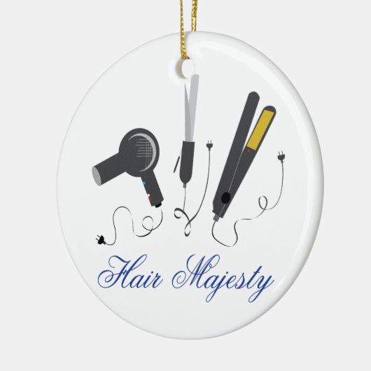 Hair Majesty Keramisch Ornament (Links)