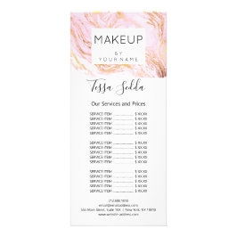 Hair Makeup Body Skin Artist Price List Reclamekaart