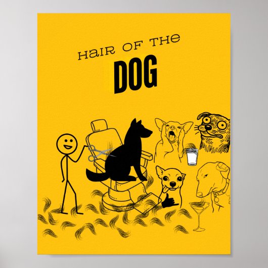 Hair of the Dog Poster ~ Antique Expressions (Voorkant)