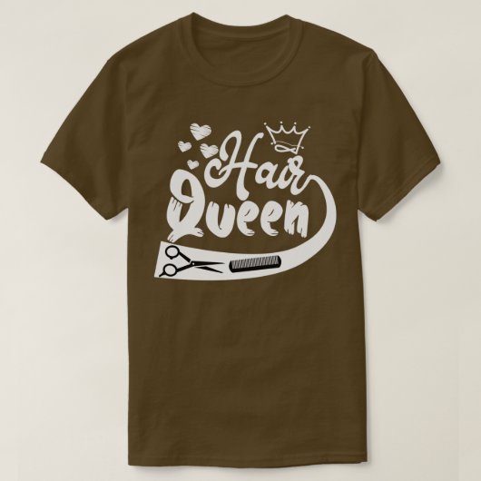 Hair Queen T-shirt (Design voorkant)