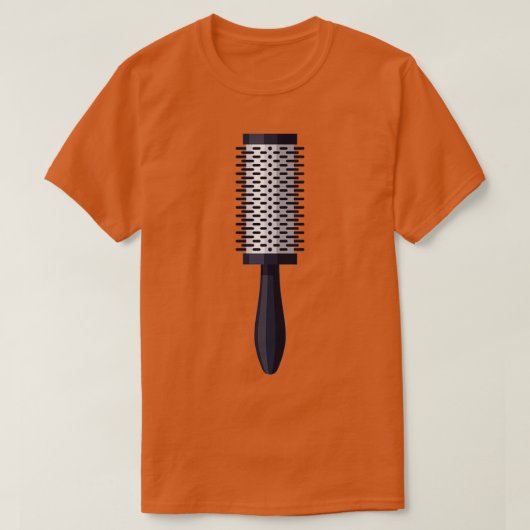 Hair Roller Brush T-shirt (Design voorkant)