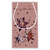 Hair Salon Aangepaste foto Kerstmis Klein Cadeauzakje (Achterkant)