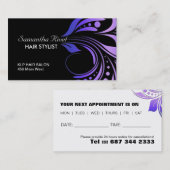 Hair Salon Appointment Visitekaartje Afsprakenkaartje (Voorkant / Achterkant)