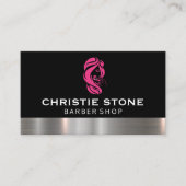 Hair Salon Beauty Logo Visitekaartje (Voorkant)