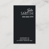 Hair Salon Beauty Salon Visitekaartje (Achterkant)