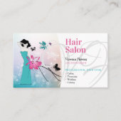 Hair Salon | Beroepsbeoefenaars Visitekaartje (Voorkant)