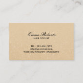 Hair Salon Blow Dry Bar Modern Haarstylist Loyalty (Achterkant)