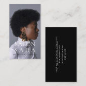 Hair Salon Business Card Visitekaartje (Voorkant / Achterkant)