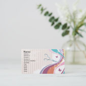 Hair Salon Butterfly Visitekaartje (Staand voorkant)