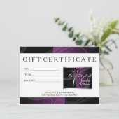 Hair Salon-cadeaukaarten (Staand voorkant)