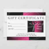 Hair Salon-cadeaukaarten (Voorkant)