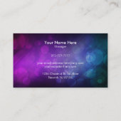 Hair Salon Calling Cards Visitekaartje (Achterkant)