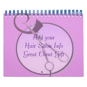 Hair Salon Company Calendars Klanten Gift Kalender