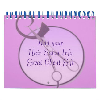 Hair Salon Company Calendars Klanten Gift Kalender