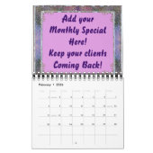 Hair Salon Company Calendars Klanten Gift Kalender (Feb 2026)