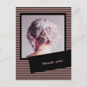 Hair Salon Custom Afbeelding Hartelijk dank aan kl Briefkaart (Voorkant)